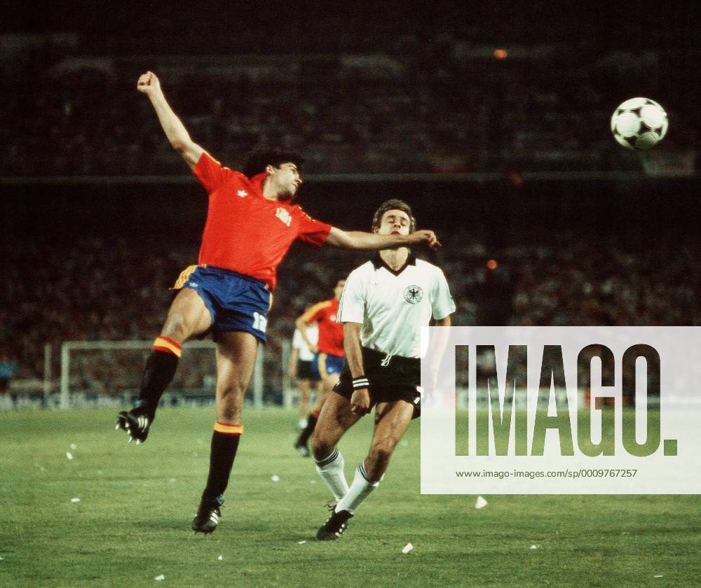 Fussball WM Weltmeisterschaft 1982 82 in Spanien, Deutschland vs. Spanien