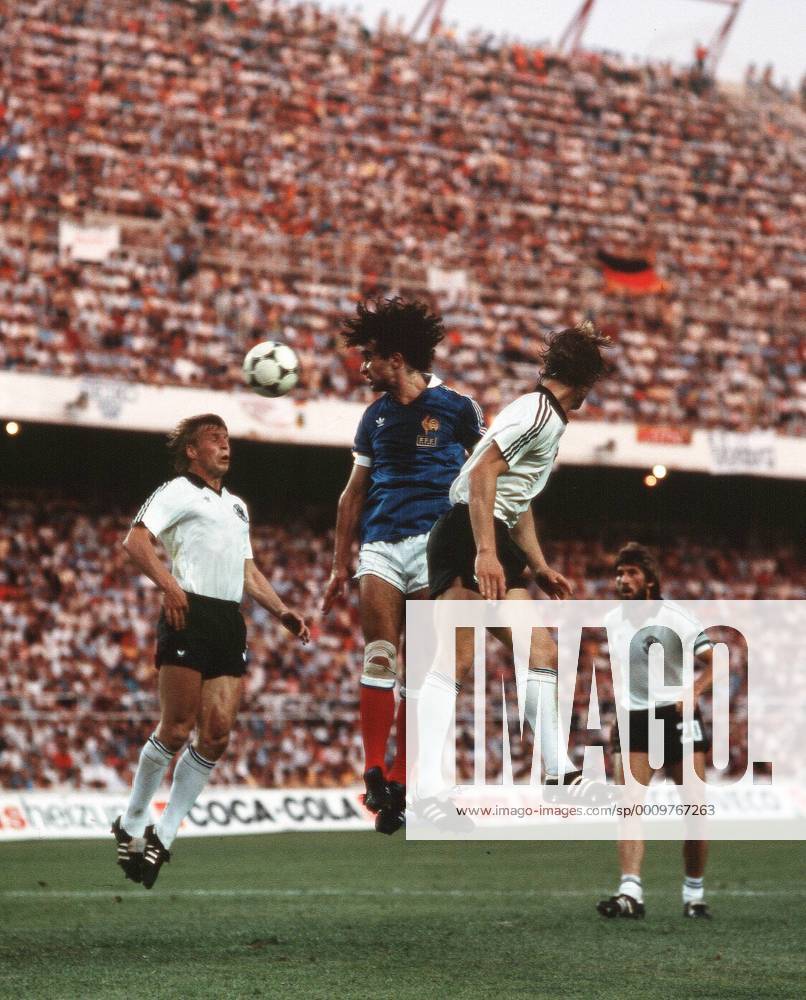 Fussball WM Weltmeisterschaft 1982 82 in Spanien, Deutschland vs. Frankreich