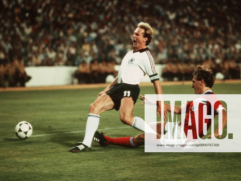 Fussball WM Weltmeisterschaft 1982 82 in Spanien, Deutschland vs. England BRD-England , Karl - Heinz Rummenigge
