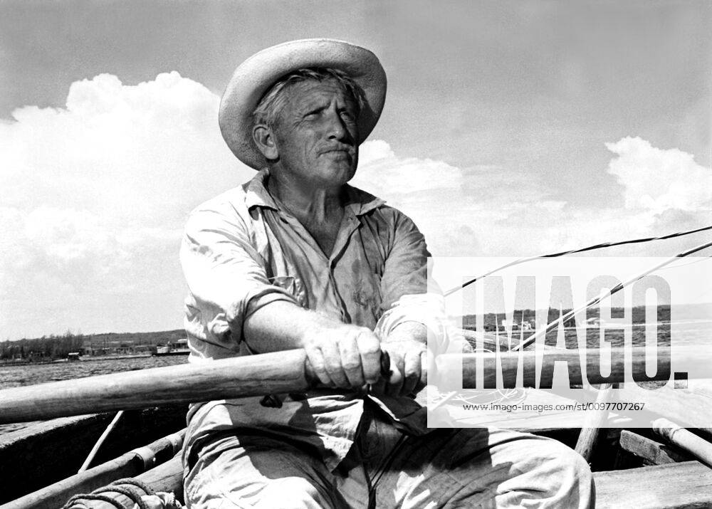 THE OLD MAN AND THE SEA, Spencer Tracy, 1958 Courtesy Everett Collection !ACHTUNG AUFNAHMEDATUM GESCHÄTZT! PUBLICATIONXNOTxINxCANxCHNxFRAxITAxJPNxNORxPOLxRUSxESPxUKxUSA