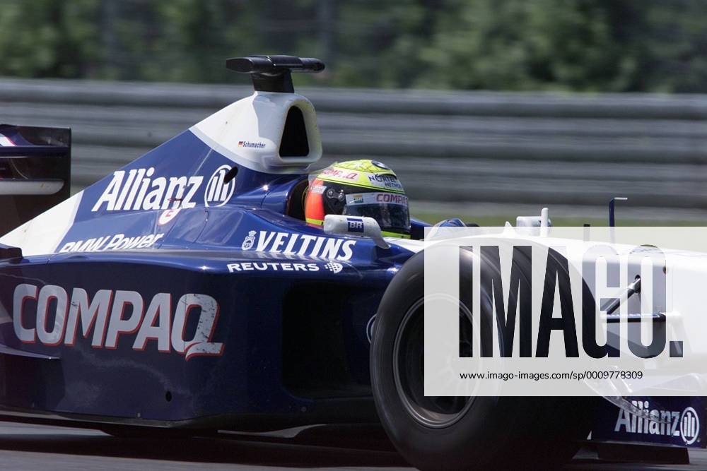 Motorsport Formel 1 Nuerburgring 2001 Grosser Preis von Europa Ralf Schumacher BMW Williams