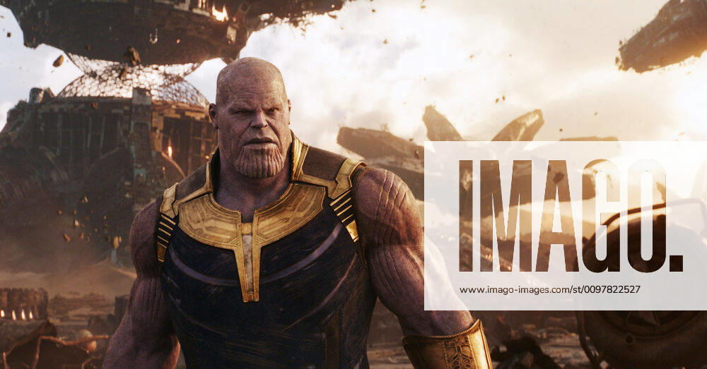 AVENGERS: INFINITY WAR, Josh Brolin as Thanos, 2018. Marvel Walt Disney Studios Motion Pictures Courtesy Everett Collection null !ACHTUNG AUFNAHMEDATUM GESCHÃ„TZT! PUBLICATIONXNOTxINxCANxCHNxFRAxITAxJPNxNORxPOLxRUSxESPxUKxUSA