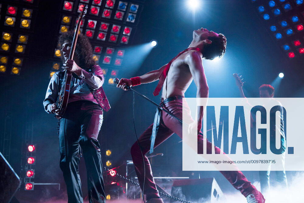 OSCARS. Bester Hauptdarsteller. Preisträger 2011-2020 BOHEMIAN RHAPSODY, l-r: Gwilym Lee as Brian May, Rami Malek as Freddie Mercury, Joe Mazzello as John Deacon, 2018. ph: Alex Bailey TM & copyright Twentieth Century Fox Film Corp. All rights reserved. Courtesy Everett Collection !ACHTUNG AUFNAHMEDATUM GESCHÄTZT! PUBLICATIONXNOTxINxCANxCHNxFRAxITAxJPNxNORxPOLxRUSxESPxUKxUSA