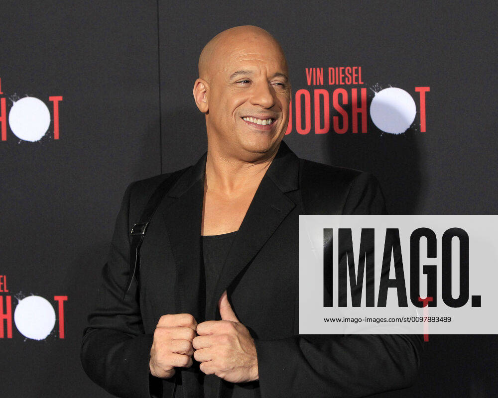 LOS ANGELES - MAR 10: Vin Diesel at the Bloodshot Premiere at the Village Theater on March 10, 2020 in Westwood, CA Westwood USA - ZUMAb170 20200310_zap_b170_001