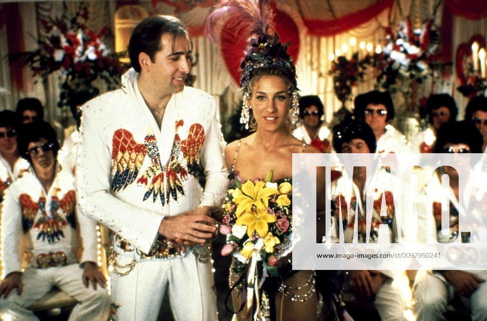 HONEYMOON IN VEGAS, Nicolas Cage, Sarah Jessica Parker, 1992. Columbia courtesy Everett Collection Columbia Pictures Courtesy Everett Collection !ACHTUNG AUFNAHMEDATUM GESCHÄTZT! PUBLICATIONXNOTxINxCANxCHNxFRAxITAxJPNxNORxPOLxRUSxESPxUKxUSA
