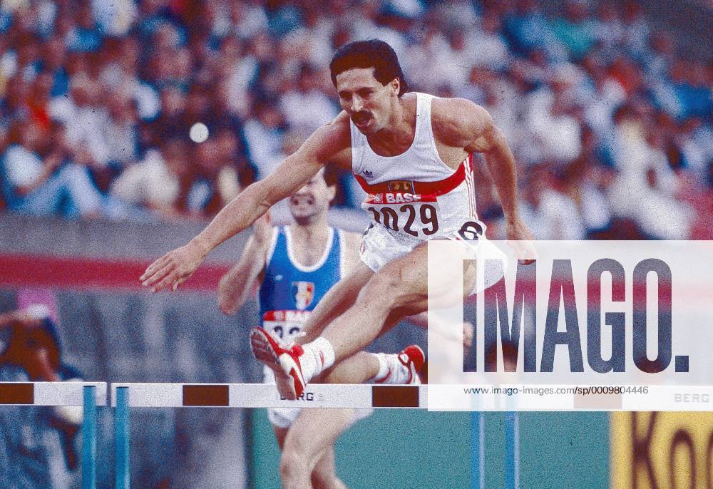 Leichtathletik EM Europameisterschaft Stuttgart 1986 Harald Schmid {