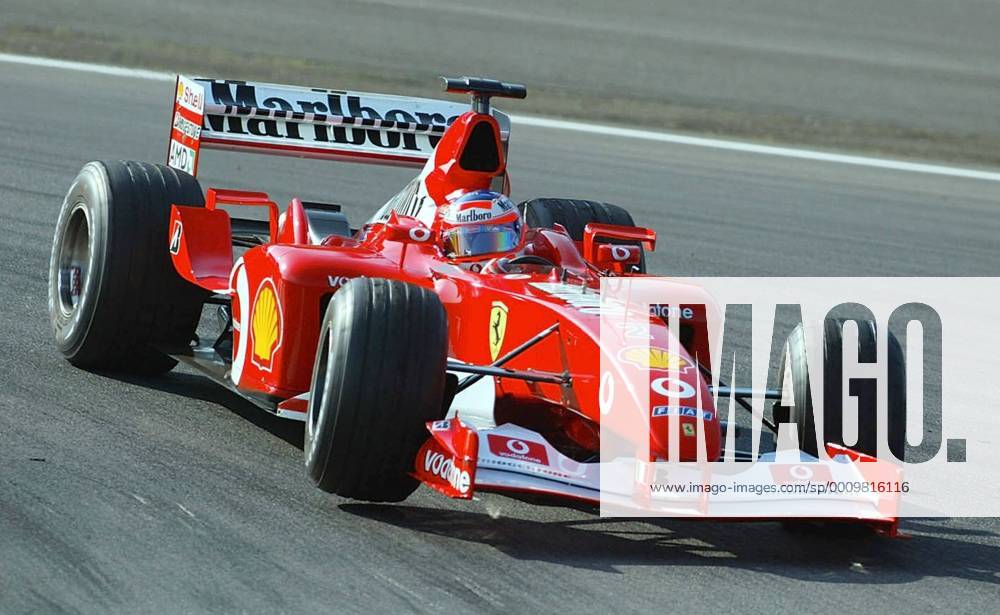 Auto Motorsport Formel 1 Großer Preis von Europa Nürburgring 2002 Sieger Rubens barrichello ( Ferrari )