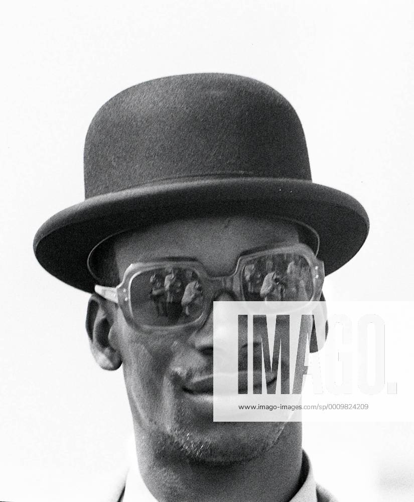 Bob Beamon beim Erdteilkampf 1969 in Stuttgart