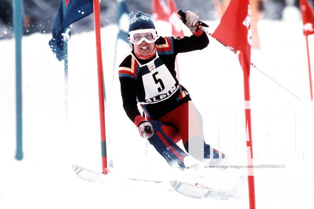 Rosi Mittermaier (BR Deutschland) Alpiner Skilauf OS Winter Damen Olympische Winterspiele 1976, Olympia, Olympiade, Spiele, Ski Alpin, Skisport, Vdia Einzelbild Innsbruck