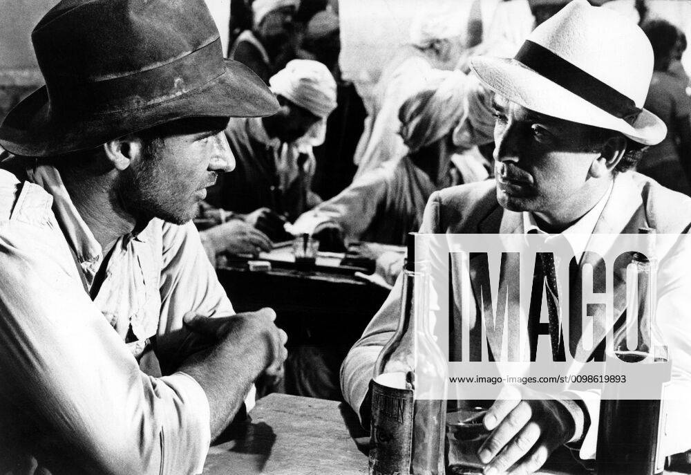 RAIDERS OF THE LOST ARK, Harrison Ford, Paul Freeman, 1981, (c) Paramount courtesy Everett Collection Paramount Courtesy Everett Collection !ACHTUNG AUFNAHMEDATUM GESCHÄTZT! PUBLICATIONXNOTxINxCANxCHNxFRAxITAxJPNxNORxPOLxRUSxESPxUKxUSA
