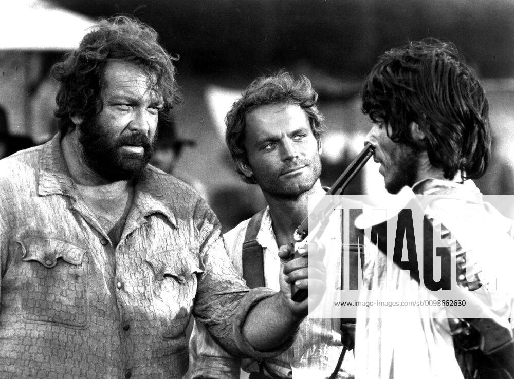 THEY CALL ME TRINITY, Bud Spencer, Terence Hill, 1970 Courtesy Everett Collection !ACHTUNG AUFNAHMEDATUM GESCHÄTZT! PUBLICATIONXNOTxINxCANxCHNxFRAxITAxJPNxNORxPOLxRUSxESPxUKxUSA