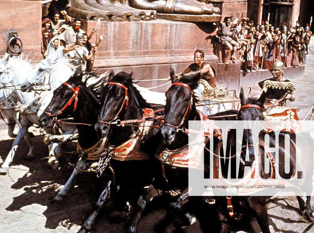 BEN-HUR, Charlton Heston, 1959 Courtesy Everett Collection !ACHTUNG AUFNAHMEDATUM GESCHÄTZT! PUBLICATIONXNOTxINxCANxCHNxFRAxITAxJPNxNORxPOLxRUSxESPxUKxUSA