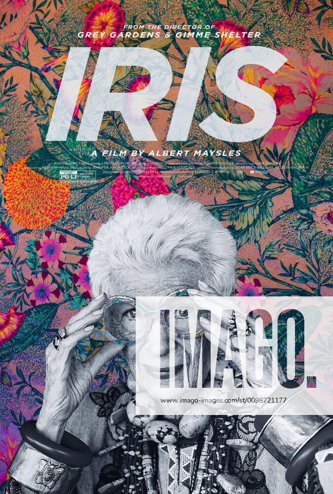 IMAGO ICONS: Iris Apfel IRIS, US poster art, Iris Apfel, 2014. Magnolia Pictures courtesy Everett Collection Magnolia Pictures Courtesy Everett Collection !ACHTUNG AUFNAHMEDATUM GESCHÄTZT! PUBLICATIONXNOTxINxCANxCHNxFRAxITAxJPNxNORxPOLxRUSxESPxUKxUSA