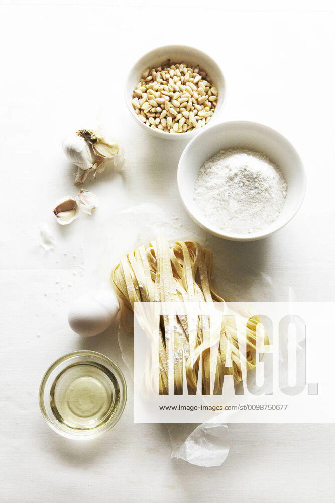 Fresh Pasta Making Ingredients Still Life Dallas, TX, United States CR_RORO200318-323566-01