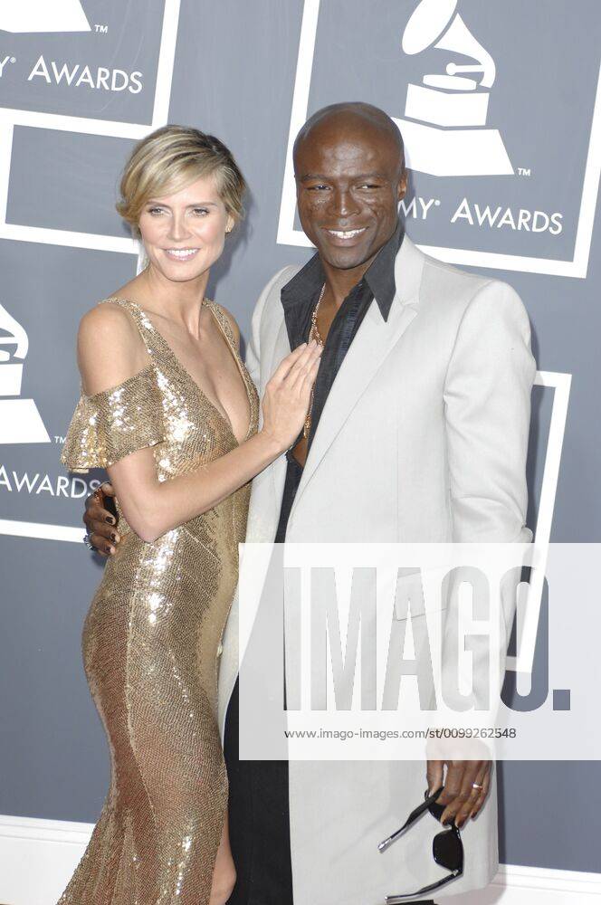 Heidi Klum, Seal at arrivals for The 53rd Annual GRAMMY Awards, Staples Center, Los Angeles, CA February 13, 2011. Photo By: Elizabeth Goodenough Everett Collection For usage credit please use; Elizabeth Goodenough Everett Collection !ACHTUNG AUFNAHMEDATUM GESCHÃ„TZT! PUBLICATIONXNOTxINxCANxCHNxFRAxITAxJPNxNORxPOLxRUSxESPxUKxUSA