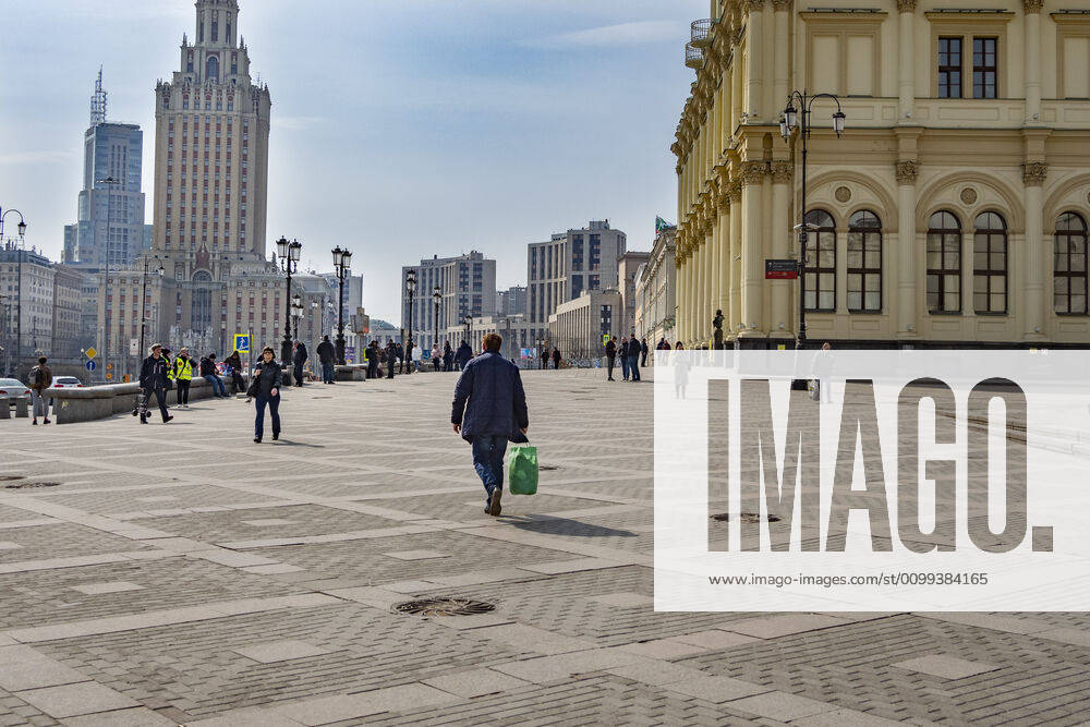 Russia. Moscow amid self-isolation regime. The Russian government has extended the period off work with full pay until April 30 nationwide to counter the spread of the COVID-19 infection. KonstantinxKokoshkin