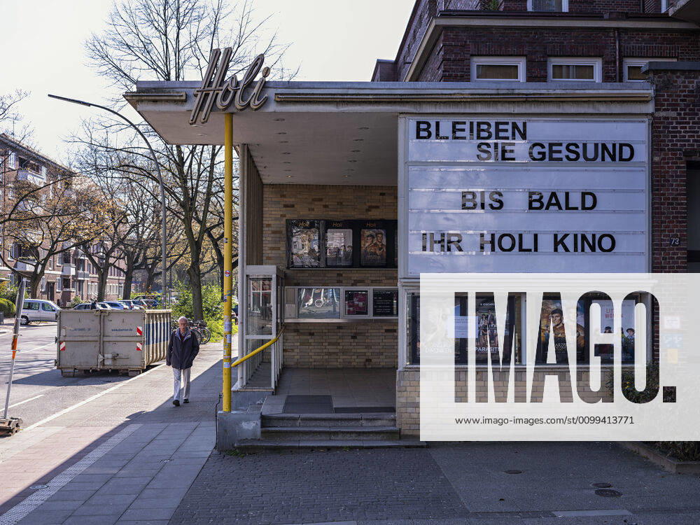 Hamburg at the time of the Corona pandemic The Hamburg Holi cinema remains closed and wishes its customers good health 15 04 20, Hamburg, Hamburg City Â
