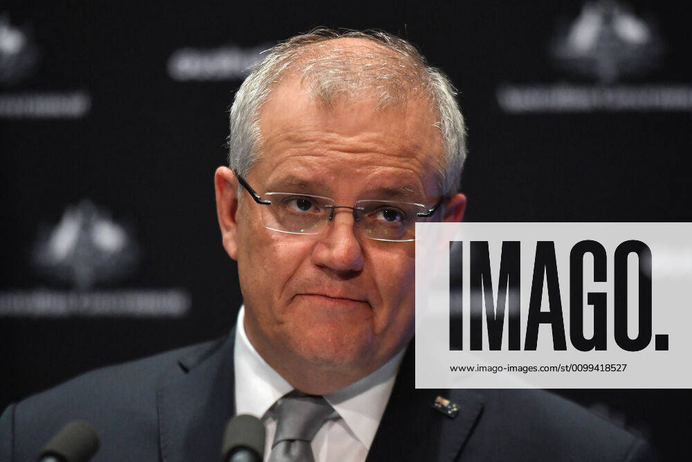 SCOTT MORRISON CORONAVIRUS UPDATE, Prime Minister Scott Morrison gives a coronavirus update at a press conference at Parliament House in Canberra, Thursday, April 16, 2020. ( NO ARCHIVING, , NO USE IN BOOKS WITHOUT CONSENT Canberra ACT AUSTRALIA