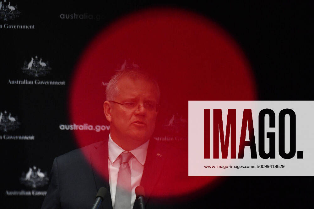 SCOTT MORRISON CORONAVIRUS UPDATE, Prime Minister Scott Morrison gives a coronavirus update at a press conference at Parliament House in Canberra, Thursday, April 16, 2020. ( NO ARCHIVING, , NO USE IN BOOKS WITHOUT CONSENT Canberra ACT AUSTRALIA