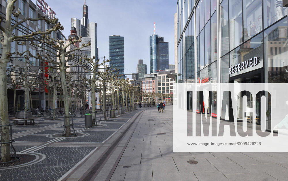 Frankfurter Zeil in times of Corona, emwirt Frankfurt am Main