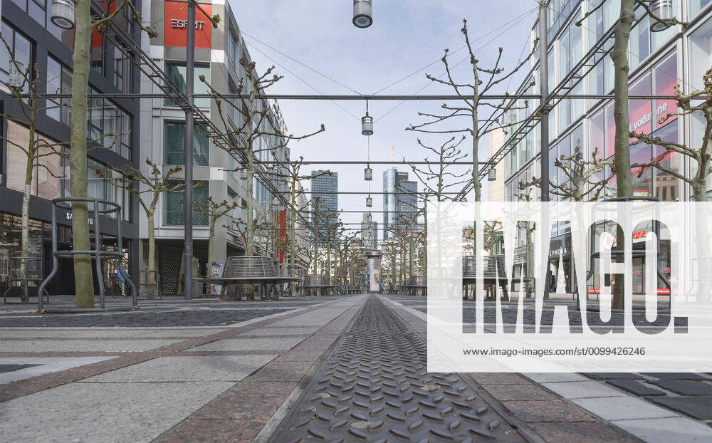 Frankfurter Zeil in times of Corona, emwirt Frankfurt am Main