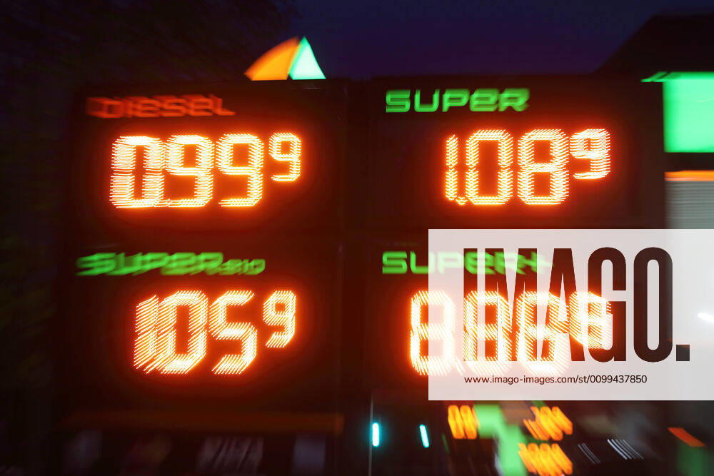 Berlin, GER The price of diesel h
