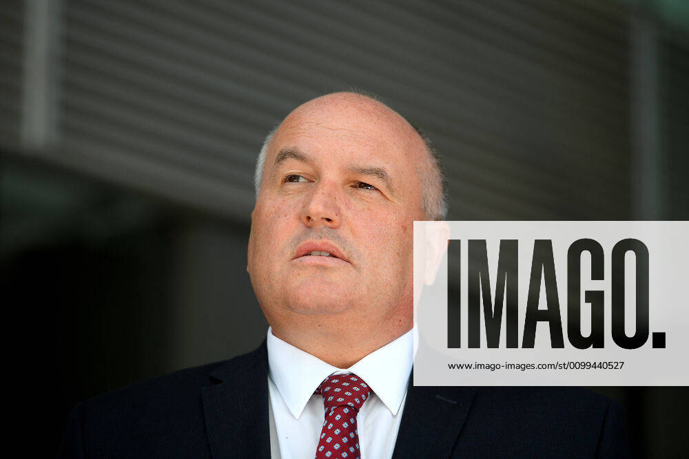 RUBY PRINCESS INVESTIGATION POLICE PRESSER, NSW Police Minister David Elliot addresses media during a press conference at NSW Police Headquarters at Parramatta, Sydney, Friday, April 17, 2020. ( NO ARCHIVING, , NO USE IN BOOKS WITHOUT CONSENT SYDNEY NSW AUSTRALIA