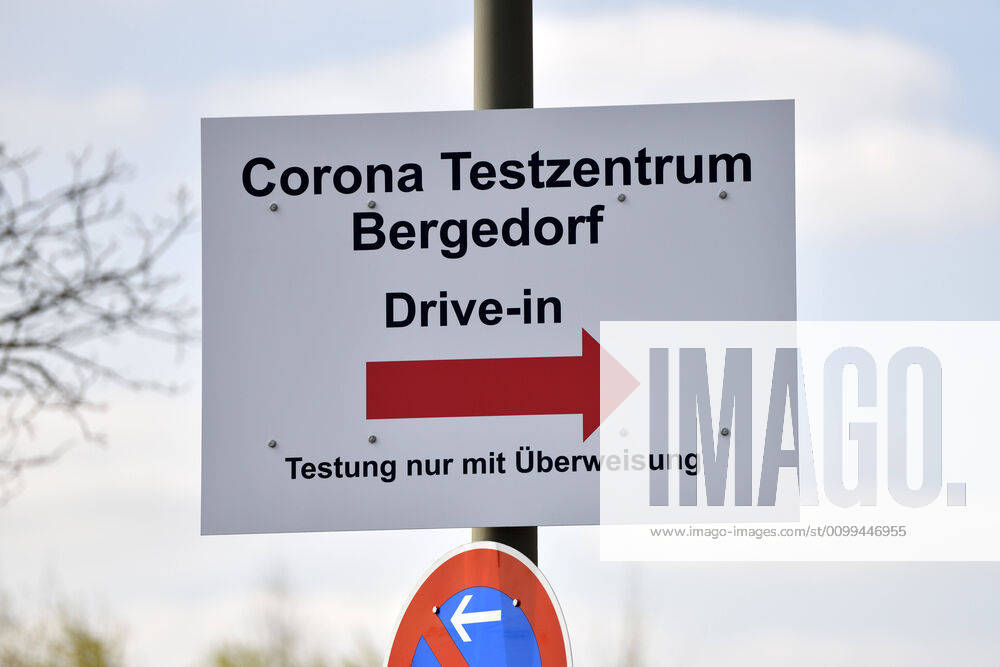 Guide to the Corona Test Centre Bergedorf in Hamburg, Germany, Europe ** NUR FUER REDAKTIONELLE ZWECKE ** **