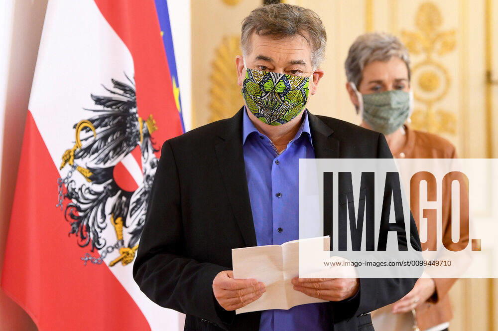 Vienna AUT, Acute Developments on Corona Disease in Austria 17 04 2020, Federal Chancellery, Vienna, AUT, Acute Developments on Corona Disease in Austria, press conference on current events in the field of