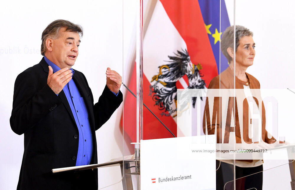 Vienna AUT, Acute Developments on Corona Disease in Austria 17 04 2020, Federal Chancellery, Vienna, AUT, Acute Developments on Corona Disease in Austria, press conference on current events in the field of