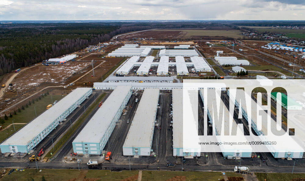 A view of a new infectious diseases hospital for COVID-19 coronavirus patients near the village of Golokhvastovo. Sergei Bobylev TASS TS0D6696