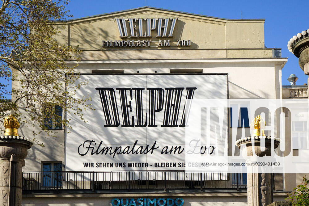 Berlin,Germany,GER,the city at the time of the Corona pandemic Delphi Filmpalast am Zoo,
