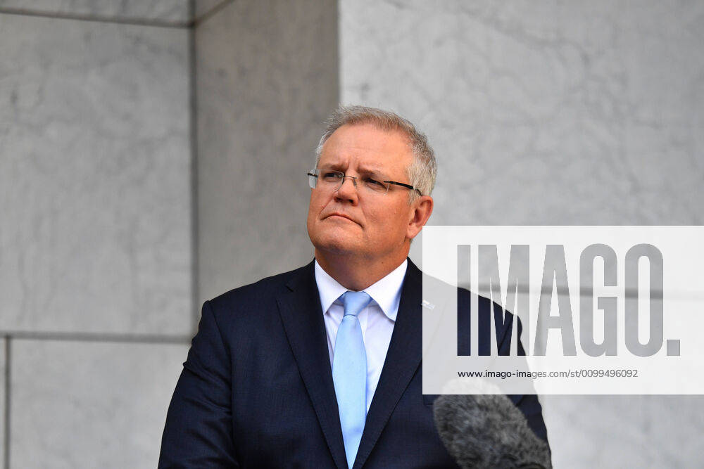 SCOTT MORRISON CORONAVIRUS UPDATE, Prime Minister Scott Morrison speaks to the media at a press conference in Canberra, Tuesday, April 21, 2020. ( NO ARCHIVING, , NO USE IN BOOKS WITHOUT CONSENT Canberra ACT AUSTRALIA
