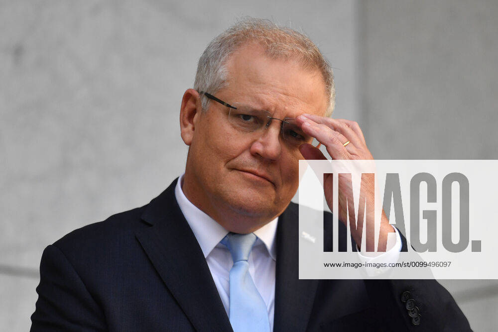 SCOTT MORRISON CORONAVIRUS UPDATE, Prime Minister Scott Morrison speaks to the media at a press conference in Canberra, Tuesday, April 21, 2020. ( NO ARCHIVING, , NO USE IN BOOKS WITHOUT CONSENT Canberra ACT AUSTRALIA