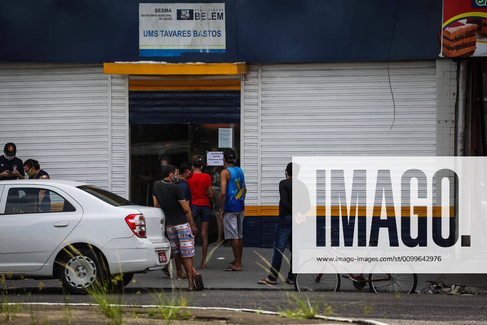 BELÉM, PA - 22.04.2020: CORONAVÍRUS EM BELÉM - Pará reaches 1,195 cases and has 90% of the ICU beds occupied for treatment of Covid-19 this Wednesday (22). State has 580 beds available. Government awaits the arrival of respirators from China to install an additional 400 beds. x1906537x FilipexBispo