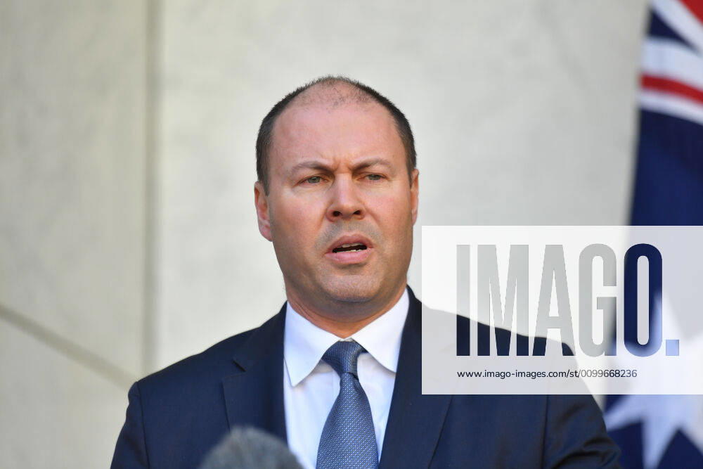 SCOTT MORRISON CORONAVIRUS UPDATE, Treasurer Josh Frydenberg speaks to the media at a press conference in Canberra, Thursday, April 23, 2020. ( NO ARCHIVING, , NO USE IN BOOKS WITHOUT CONSENT Canberra ACT AUSTRALIA