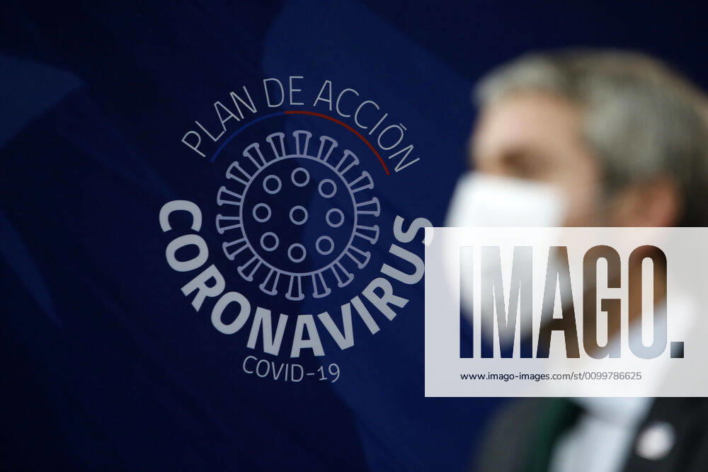 The Minister of National Assets, Julio Isamit and the Minister of the Interior, Gonzalo Blumel, announce the COVID 19 Territorial Viewer open to the public Paul Plaza MBN Via Aton Chile, Santiago Chile Aton 414058