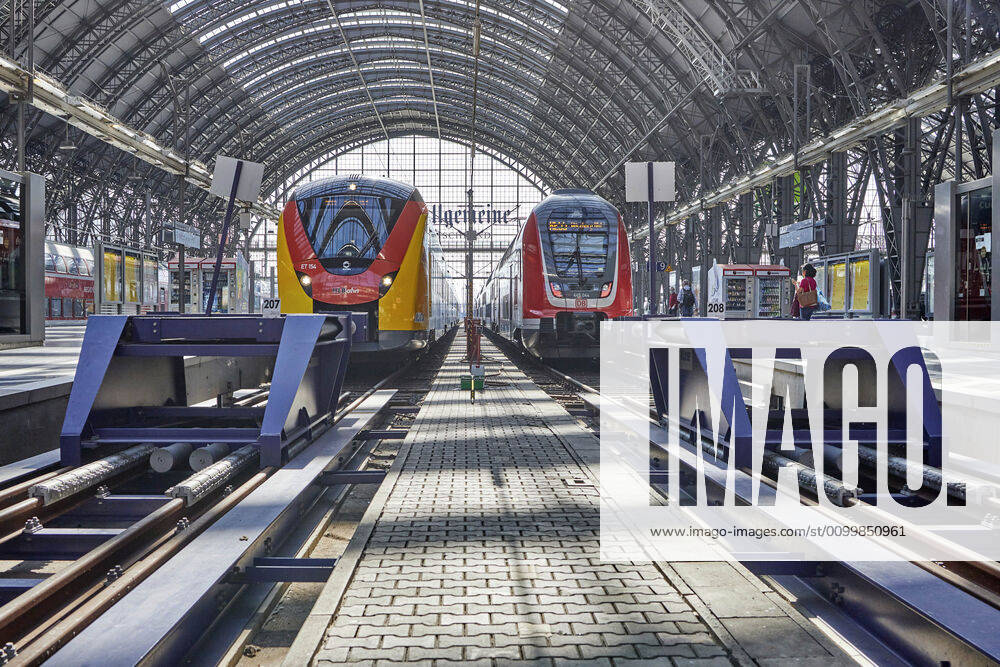 Afternoon at Frankfurt central station during the corona crisis Frankfurt am Main, 24 04 2020 Foto:xP.xFuturexImage