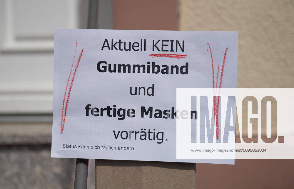 Face masks are sold out, emwir Frankfurt