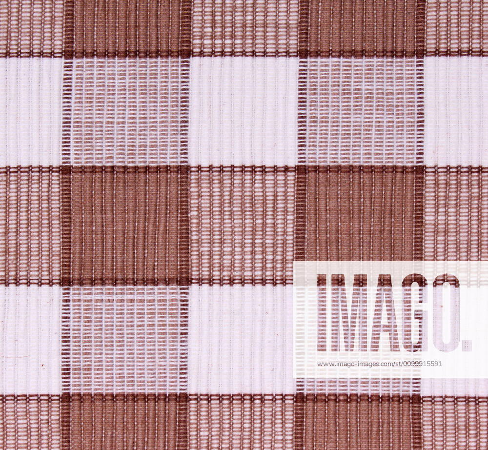 Linen white and brown fabric Linen white and brown fabric as background