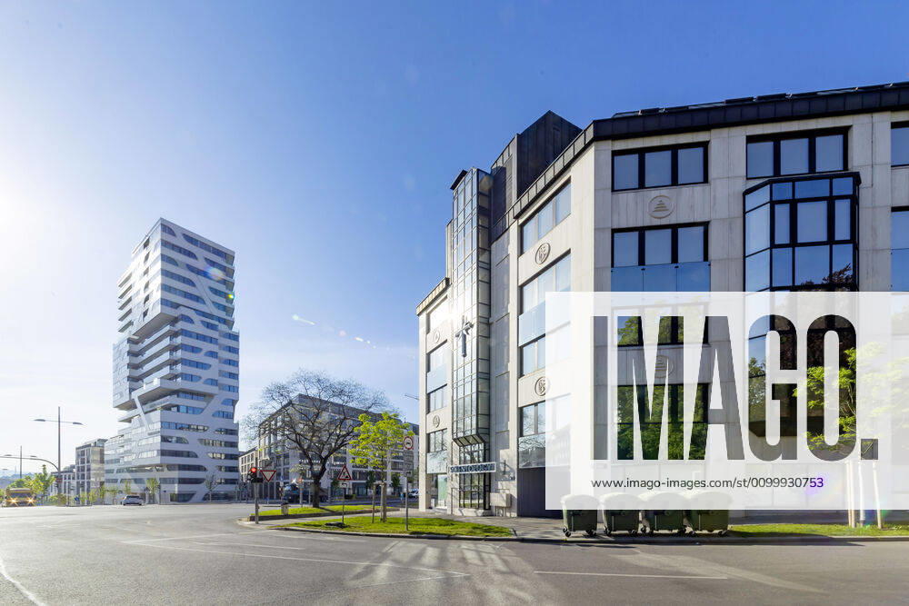 DEU, Germany, Baden Württemberg, Stuttgart, 24 04 2020 Scientology, New domicile of the sect at Heilbronner Straße Left the building Cloud No 7