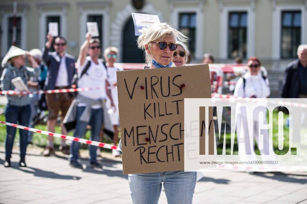 Organized in Telegram chats by conspiratorial â€oeQuerfront†(cross-front) groups, the city of Munich, Germany saw numerous QAnon-like, â€oeCorona Parties†as under mottos such as â€oeDemonstration fuer die Erhaltung der Grundrechte†(Demonstration for the Upholding of Basic Rights) and â€oeFuer unsere Freiheit, unsere Grundrechte und unsere Selbstbestimmung†(Demonstration for our Freedom, Basic Rights, and Self-Determination). Numerous right-extremists, Verfassungsschutz-monitored figures, QAnon fans, and AfD politicians were in attendance. The groups are of the belief that the anti-Coronavirus measures are power-grabs. Querfront groups are often a mix of political outliers, AfD members, right-extremists and neonazis, conspiracy theorists, Reichsbuerger ( - ZUMAb160 20200425_zbp_b160_020