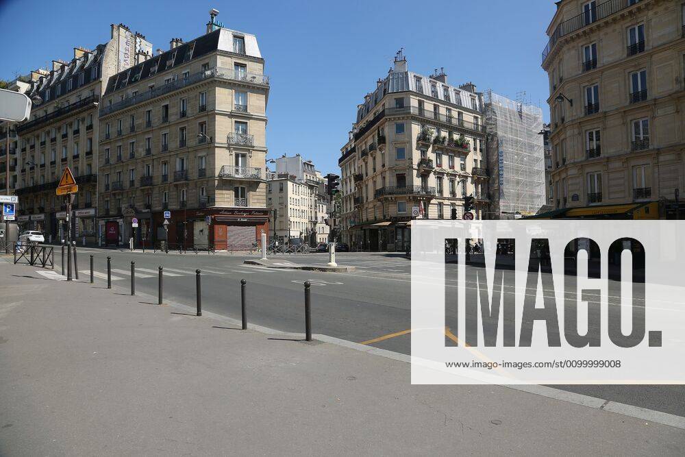 NEWS : Epidemie du covid 19 a Paris Illustration de la vie a paris pendant le confinement NEWS : Covid 19 Coronavirus Confinement a Paris - 26 04 2020 JonathanRebboah Panoramic PESRK24022012
