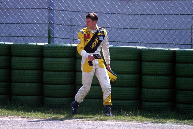 Michael Graf (Deutschland G+M Escom) Motorsport LM Herren Deutsche Meisterschaft 1994, Formel 3, F3, F, DM Einzelbild Hockenheimring Hockenheim