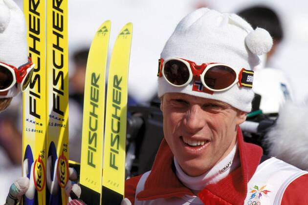 Björn Dählie (Norwegen) Nordischer Skilauf OS Winter Herren Olympische Winterspiele 1998, Olympia, Olympiade, Spiele, Ski Nordisch, nordischer Skisport Porträt Snow Harp Nagano, Hakuba