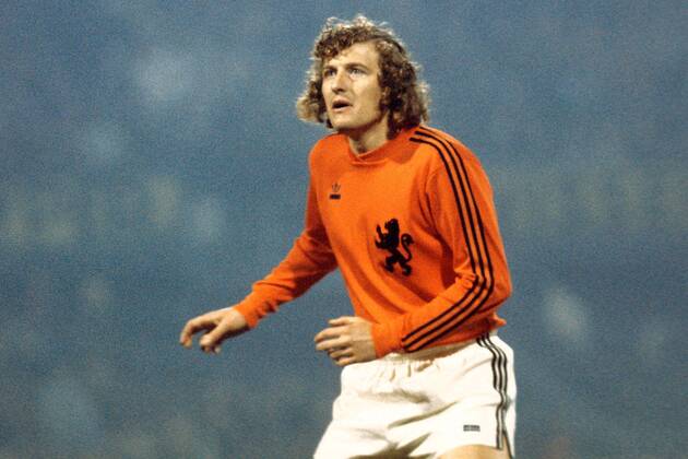Wim Jansen (Niederlande) Fußball Länderspiel Herren Länderspiel 1974, Testspiel, Test, Freundschaftsspiel, Nationalmannschaft, Nationalteam Einzelbild Rotterdam