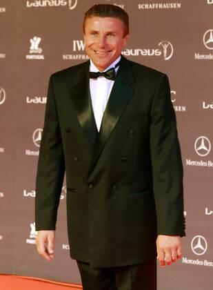 Sergej Bubka (Ukraine) anlässlich der Verleihung der Laureus World Sports Awards 2005 Leichtathletik Herren Laureus World Sports Awards 2005, Award, Sportlerwahl, Gala, Sportgala, Sportoscar, Preisverleihung, Einzelbild Estoril