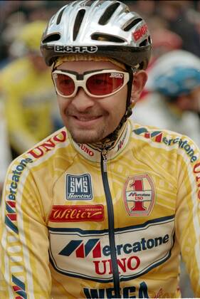 Marco Pantani (Italien Mercatone Uno) -  Radsport Herren Lüttich Bastogne Lüttich 1997, Straßenradsport, Straße, Rad Porträt