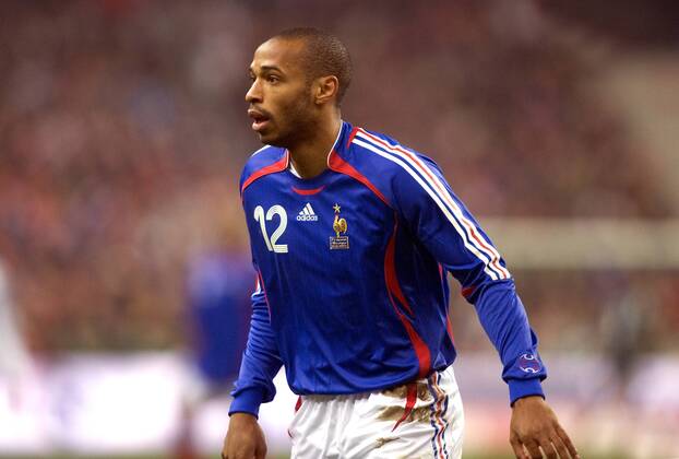 Thierry Henry (Frankreich) Fußball Länderspiel Herren Länderspiel 2005, Freundschaftsspiel, Test, Testspiel, Nationalmannschaft, Nationalteam Einzelbild Paris