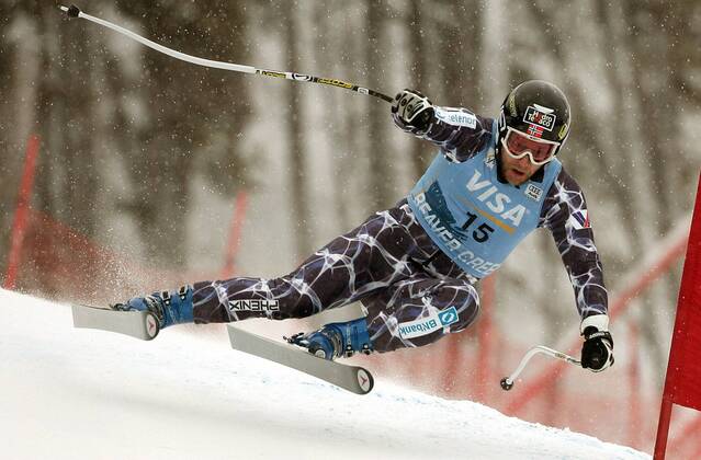 Kjetil Andre Aamodt (Norwegen) - Alpiner Skilauf Herren Weltcup 2005 2006, Welt Cup, Worldcup, World, WC, Ski Alpin, Skisport, Abfahrt Einzelbild Beaver Creek Colorado Dynamik,